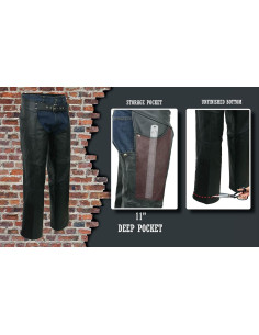 Pantalones de Cuero Premium Event Leather EL11X para Hombres 2