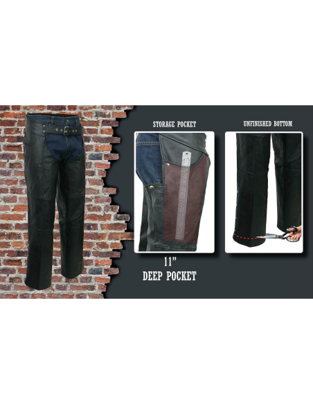 Pantalones de Cuero Premium Event Leather EL11X para Hombres