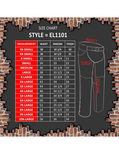 Pantalones de Cuero Premium Event Leather EL11X para Hombres