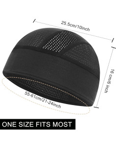 Gorro Esquelético Enfriador Vidsel para Ciclismo y Correr 2
