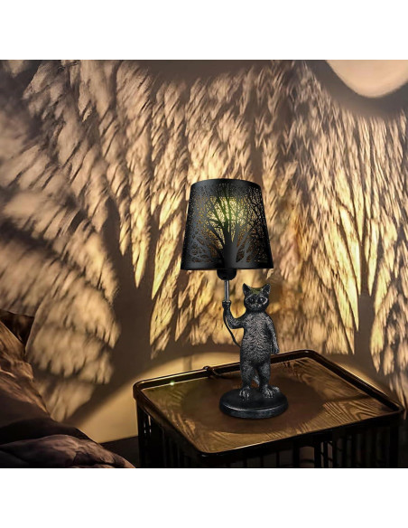 Luz Nocturna de Gato BBK BK-03 con Control Remoto 16 Colores Luz Nocturna de Gato BBK BK-03 con Control Remoto 16 Colores