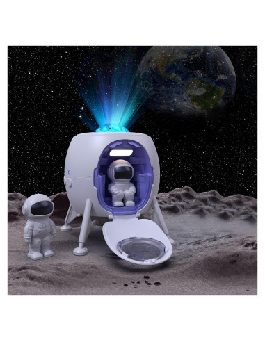 Proyector Galáctico Astronauta Longzhuo, Luz Nocturna LED
