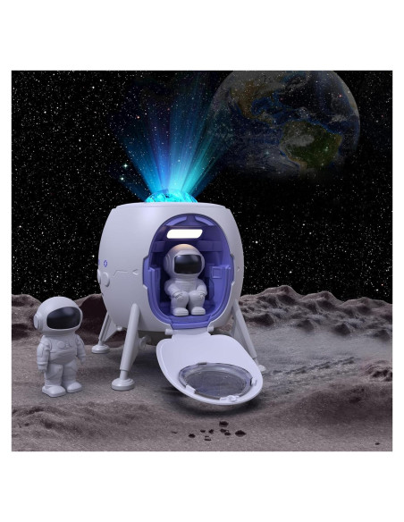 Proyector Galáctico Astronauta Longzhuo, Luz Nocturna LED