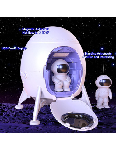 Proyector Galáctico Astronauta Longzhuo, Luz Nocturna LED