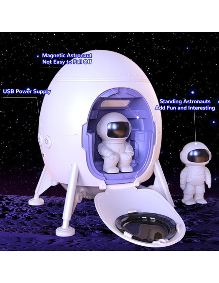 Proyector Galáctico Astronauta Longzhuo, Luz Nocturna LED