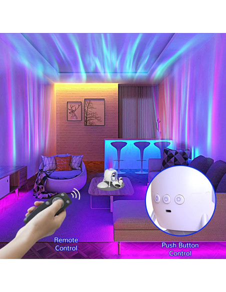 Proyector Galáctico Astronauta Longzhuo, Luz Nocturna LED