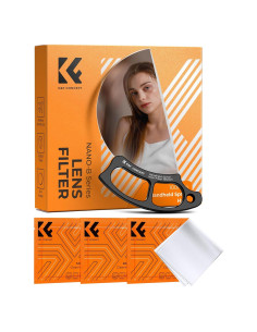 Filtro de lente K&F Concept 100mm Spiral Halo Cristal óptico