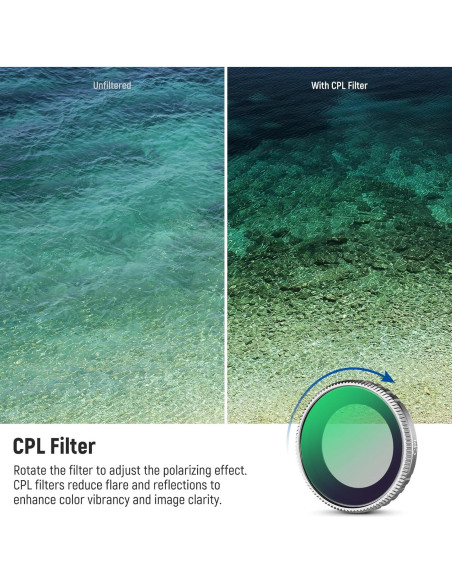 Kit de Filtros ND NEEWER 6 Piezas para Insta360 GO 3S Kit de Filtros ND NEEWER 6 Piezas para Insta360 GO 3S