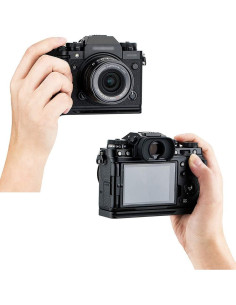 Soporte en L de metal JJC para Fujifilm X-T4, antideslizante 2