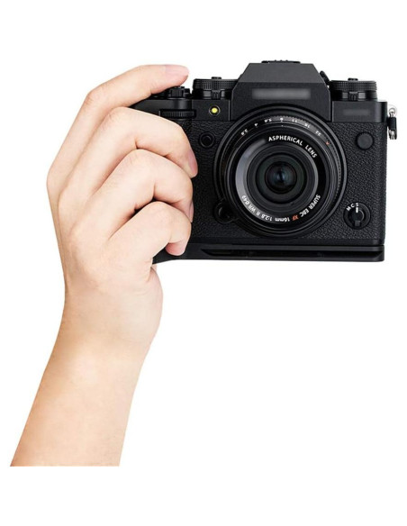 Soporte en L de metal JJC para Fujifilm X-T4, antideslizante