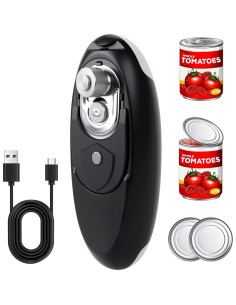 Abrelatas Eléctrico BeEcone Recargable USB Automático 340g 2