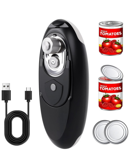 Abrelatas Eléctrico BeEcone Recargable USB Automático 340g