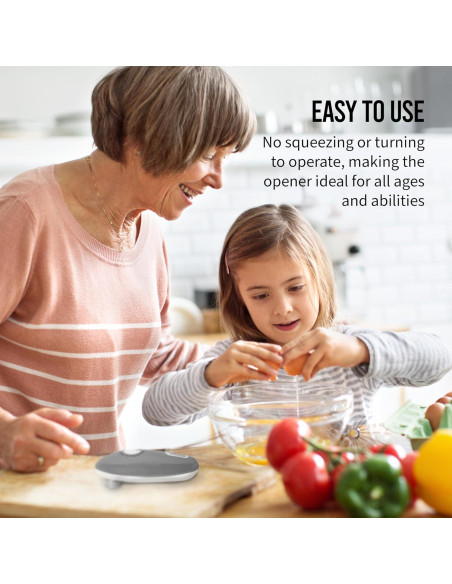 Abrelatas Automático Farberware Gris 23x6.5cm Sin Bordes Afilados