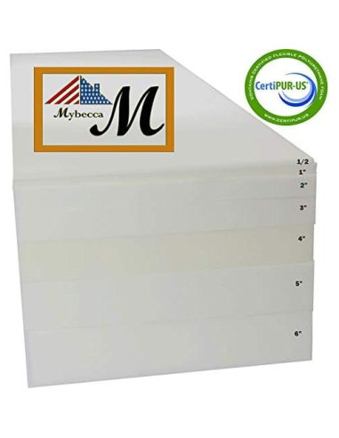 Hoja de Espuma de Tapicería Mybecca 182.88x60.96 cm Firme