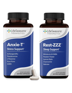 Suplemento Anxie-T LifeSeasons 120 cápsulas - Alivio estrés y sueño
