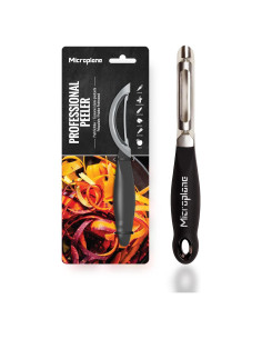 Pelador Giratorio Profesional Microplane Acero Inoxidable 18.5cm