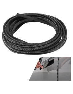 Protector de Bordes de Puerta de Coche LHDOS 5M Fibra de Carbono