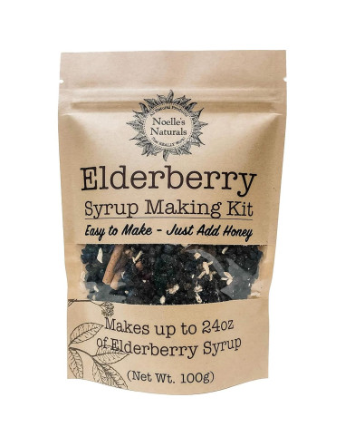 Kit de Jarabe de Sáuco Orgánico Noelle's Naturals 710ml