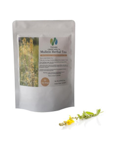 Té Herbal de Mullein 30 Bolsitas - Sin Cafeína y Azúcar