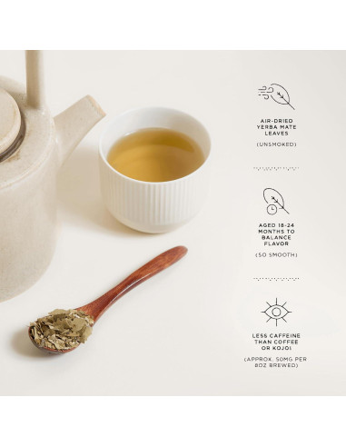 Té de Yerba Mate Orgánico Ka'a - 2 Paquetes de 500g