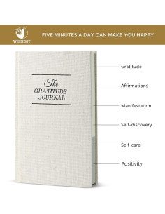 Diario de la Gratitud Winkooy Tapa Dura Beige 396g 2