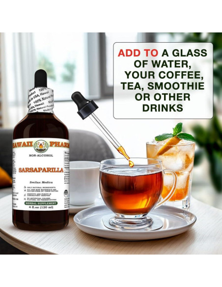 Extracto de Sarsaparilla Sin Alcohol Hawaii Pharm 59 ml