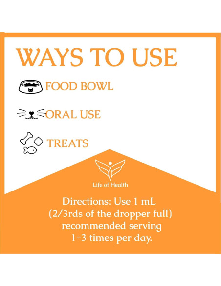 Antibióticos Naturales para Gatos Vida de Salud - 2 Unidades