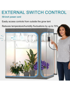 Ventilador de Conducto Modunful 4" - 180 CFM Alta Eficiencia 2