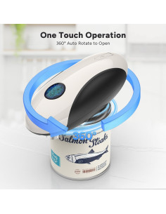 Abrelatas Eléctrico JIMYIU KGQ-5A Recargable Automático 2