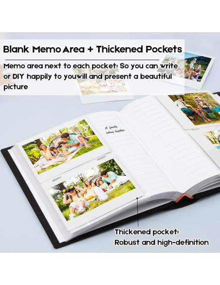 Álbum de Fotos Polaroid/Fujifilm Instax Wide 300 - 8.9x10.8 cm