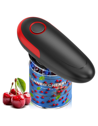 Abrelatas Eléctrico PatiBooo Automático 21.3x9.7cm Sin Bordes Afilados