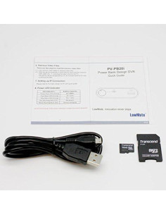 Cámara Oculta WiFi LawMate DVR269WF Batería Portátil 1080P 2