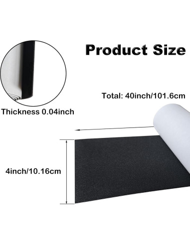 Almohadilla Antideslizante ZSUCUN 101.6x10.16 cm Neopreno