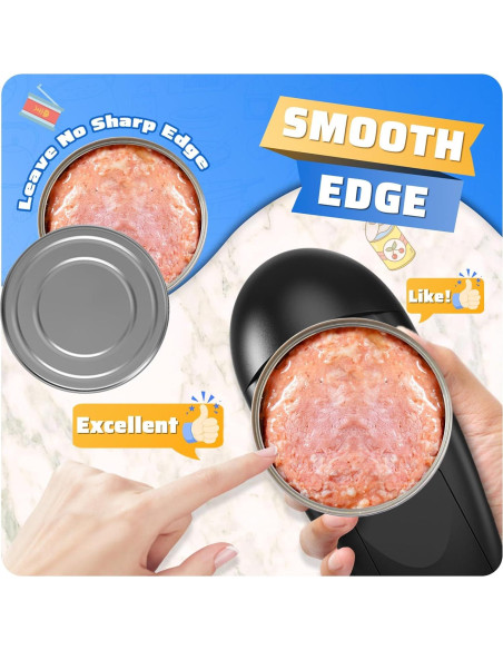 Abrelatas Eléctrico PatiBooo Automático 21.3x9.7cm Sin Bordes Afilados