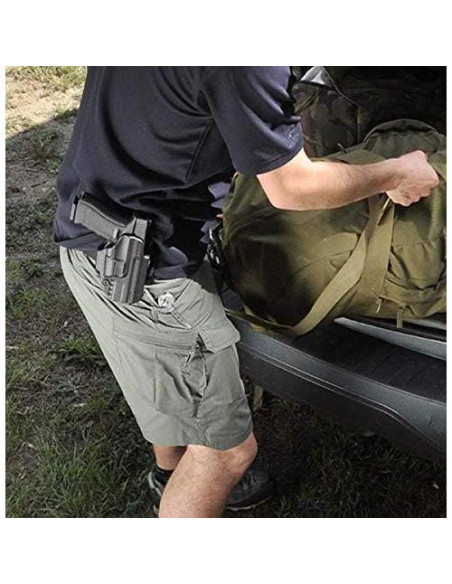 Pantalones Cortos Tácticos Helikon-Tex para Hombre - Negro