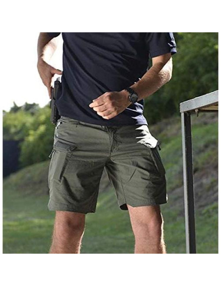 Pantalones Cortos Tácticos Helikon-Tex para Hombre - Negro