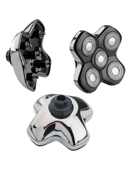 Cabezal de Afeitar Magnético 5 Cuchillas SOLASKY para Skull Shaver