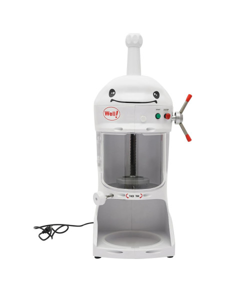 Máquina de Raspado de Hielo 350W Cherishop, Grosor Ajustable