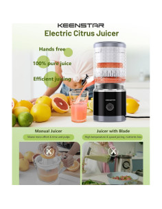 Exprimidor Eléctrico de Cítricos KEENSTAR FE002B 90W 2