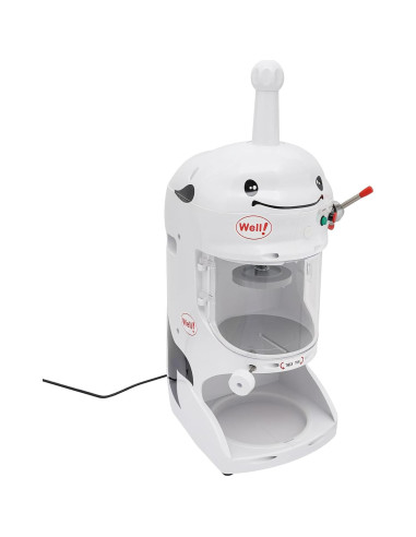 Máquina de Raspado de Hielo 350W Cherishop, Grosor Ajustable