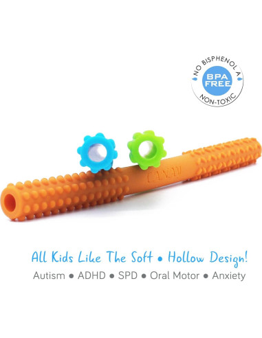 Juguetes Masticables Sensoriales Canay - 2 Paquete Silicona