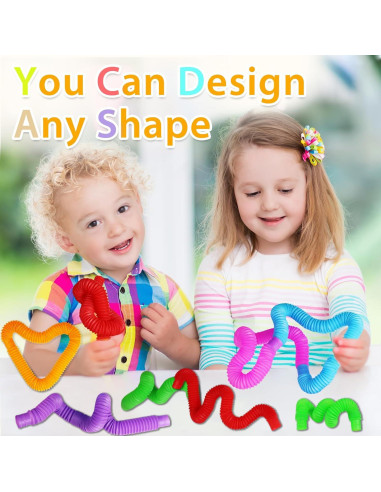 Tuberías Pop ANTDECOUS 12 Piezas Juguete Sensorial Grande