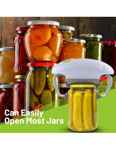 Abrebotellas Eléctrico Geyrut Automático para Manos Débiles