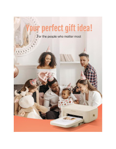 Impresora de Fotos HPRT CP4100 Portátil 4x6 Wi-Fi + 20 Hojas 2