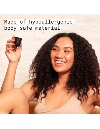 Copa Menstrual Flex Cup Tamaño 01 + 2 Discos Menstruales Gratis