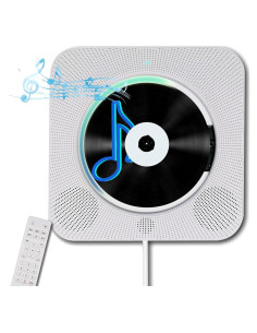 Reproductor de CD Montable Homlab CD1-001 con Bluetooth y Radio FM