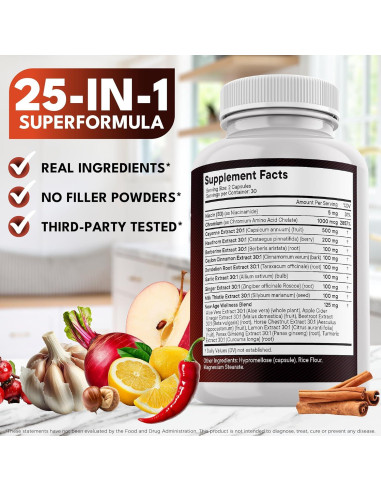 Cápsulas de Pimienta de Cayena New Age 60 Unidades Suplemento