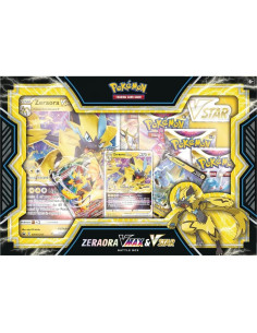 Caja de Batalla Pokémon TCG Zeraora VMAX VSTAR 2022 2