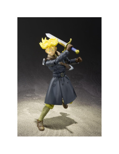 Figura de acción Trunks S.H. Figuarts Bandai 14cm