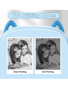 Cámara Instantánea Tosisot S5 para Niños 24MP Azul 2